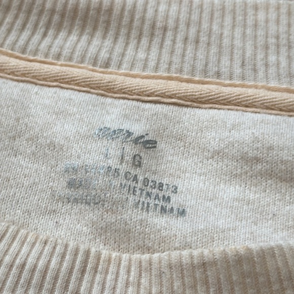 AERIE Camouflage Camo Crewneck Sweatshirt Long Sleeve Size Large Women’s - Picture 4 of 9